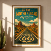 Route 66 Mother Road Aventure décoration murale