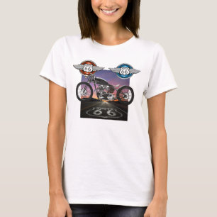Route 66 - Motorfiets - SRF T-shirt