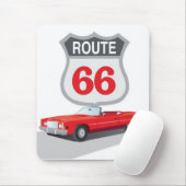 Route 66 Mousepad Muismat (Met muis)