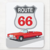 Route 66 Mousepad Muismat (Voorkant)