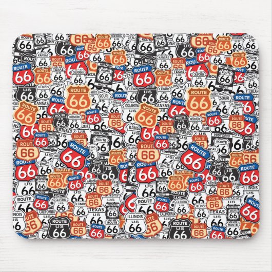 Route 66 muismat (Voorkant)