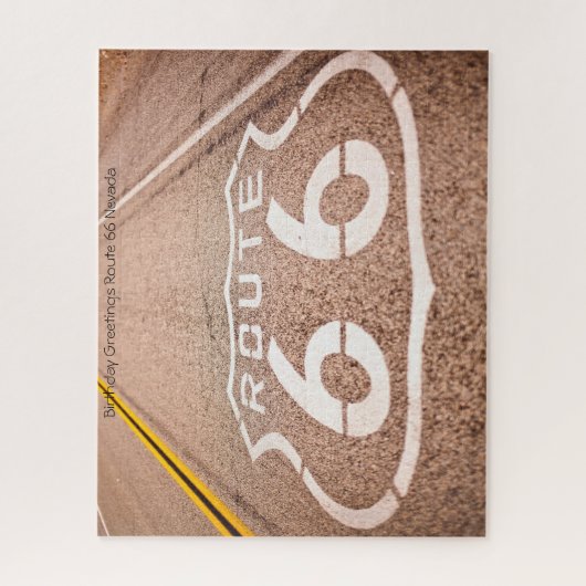 Route 66 Nevada. Jigsaw Puzzle (Vertical)