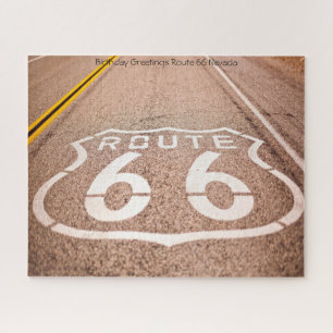 Route 66 Nevada. Legpuzzel