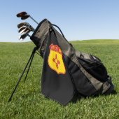 Route 66 New Mexico Golfhanddoek (Groen)