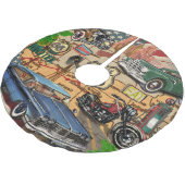 Route 66, nostalgisch poster. Kerstboom Rok (Gekanteld)