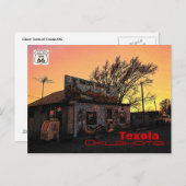 Route 66 (o.k.) Briefkaart (Voorkant / Achterkant)