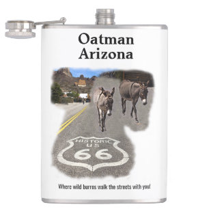 Route 66 Oatman Arizona Burros on the Street Heupfles