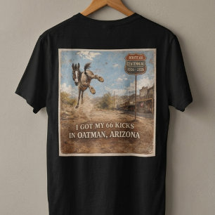 Route 66 Oatman Arizona Western Kleding T-shirt