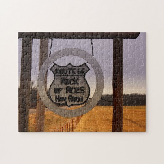 Route 66 Oklahoma PUZZLE Legpuzzel (Horizontaal)