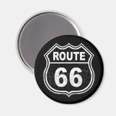 Route 66 Onderdruk Magneet (Voorkant / Achterkant)