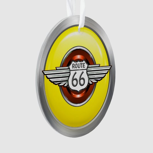 Route 66 ornament (voorkant)