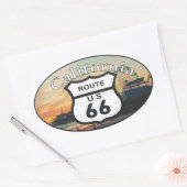 route 66 ovale sticker (Envelop)