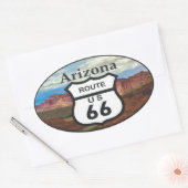 Route 66 ovale sticker (Envelop)