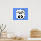 Route 66 Poster (Keuken)
