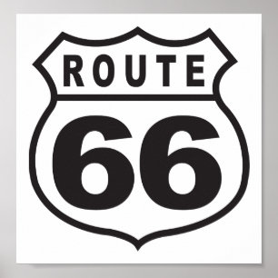 Route 66 poster