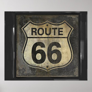 Route 66 poster