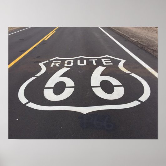 Route 66 poster (Voorkant)