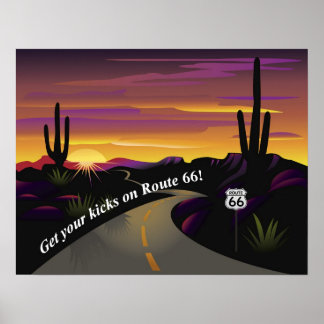 Route 66 Poster de Kicks