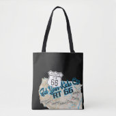 route 66 prends ton pied sac cabas (Devant)