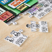 Route 66 Puzzle Legpuzzel (Zijkant)