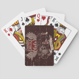 Route 66 Retro  Pokerkaarten