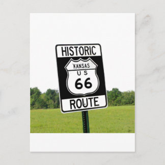 Route 66 Road Briefkaart