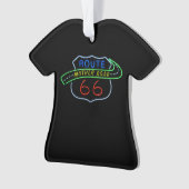 Route 66, Route Mère, Panneau néon (devant)