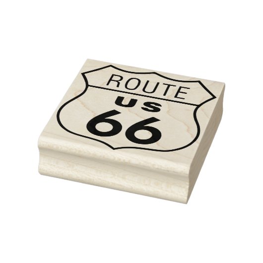 Route 66 Rubber Art Stamp Rubberstempel (Stempel)