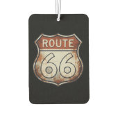 Route 66 Rusty Road Sign Luchtverfrisser (Achterkant)