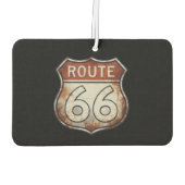 Route 66 Rusty Road Sign Luchtverfrisser (Achterkant)