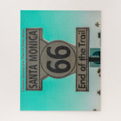 Route 66 Santa Monica. kerstcadeautjes Legpuzzel (Verticaal)