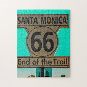 Route 66 Santa Monica. Legpuzzel