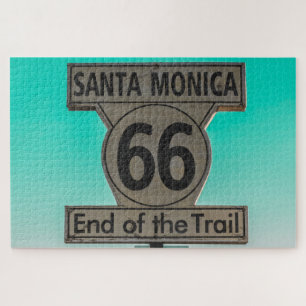 Route 66 Santa Monica. Legpuzzel