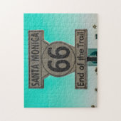 Route 66 Santa Monica. Legpuzzel (Verticaal)