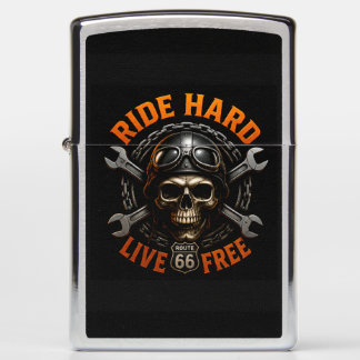 ☠️ Route 66 Schedel Grafisch Voor Harde Bikers 🛣️