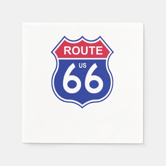 Route 66 servet (Voorkant)