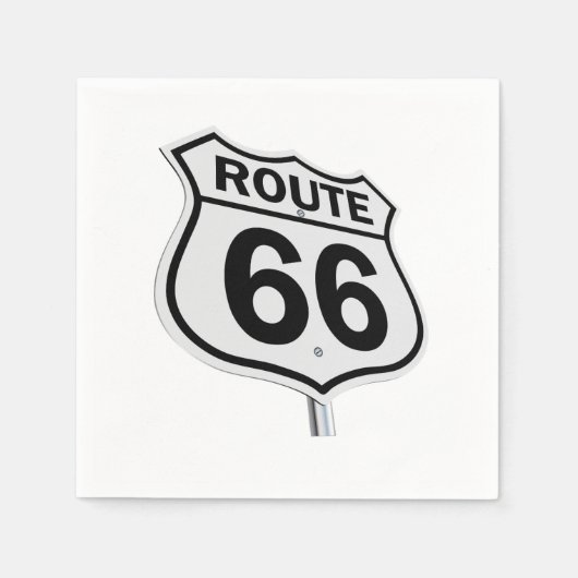 Route 66 servet (Voorkant)