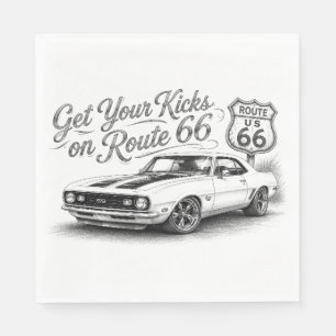 Route 66 servetten