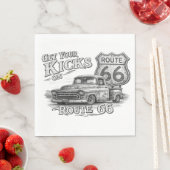 Route 66 servetten (Insitu)
