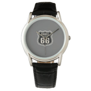 Route 66 Sign Americana Horloge