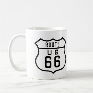 Route 66  signalisatie koffiemok