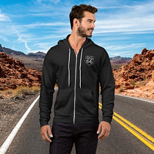 Route 66 Signer ou votre Sweat - shirt à capuche I