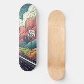 Route 66 skateboard (Voorkant)