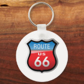 Route 66 sleutelhanger (Voorkant)