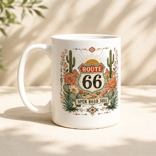 Route 66- Souvenir uit de zuidwestelijke woestijn Koffiemok