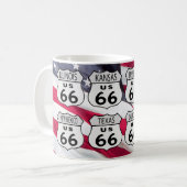 Route 66 Staten Koffiemok (Voorkant links)