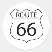 Route 66 Stickers (Voorkant)