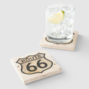 Route 66 Stone Onderzetter