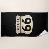 Route 66 strandlaken (Voorkant)