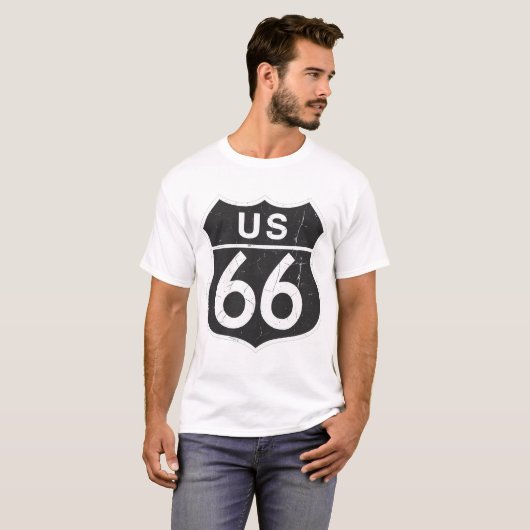 Route 66 T-Shirt (Devant entier)